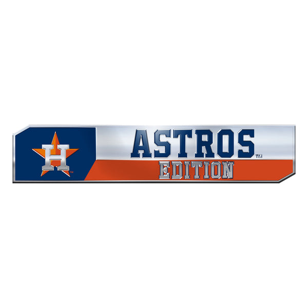 fanmats MLB - Houston Astros Embossed Truck Emblem 2-pk