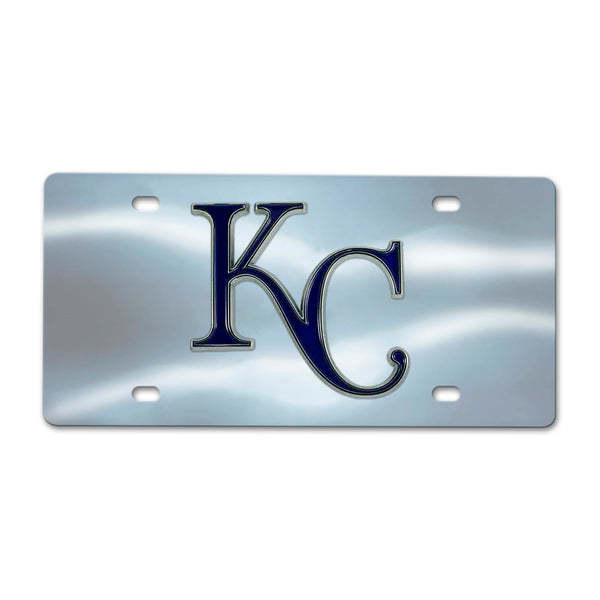 fanmats MLB - Kansas City Royals Chrome Diecast License Plate