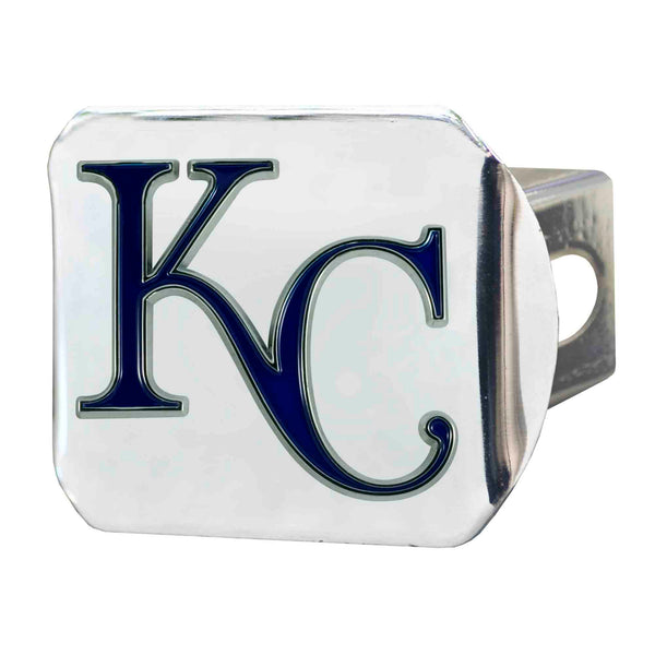 fanmats MLB - Kansas City Royals Color on Chrome Hitch Cover