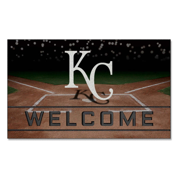 fanmats MLB - Kansas City Royals Crumb Rubber Door Mat
