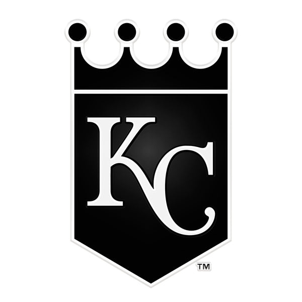 fanmats MLB - Kansas City Royals Molded Chrome Emblem