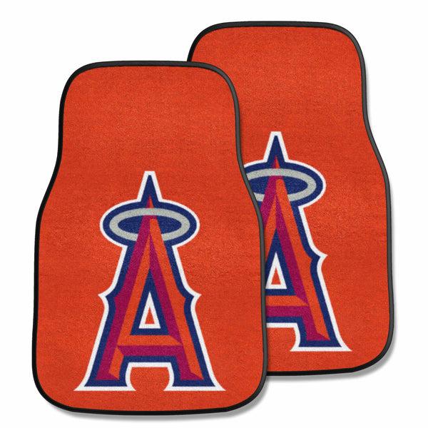 fanmats MLB - Los Angeles Angels 2-pc Carpet Car Mat Set