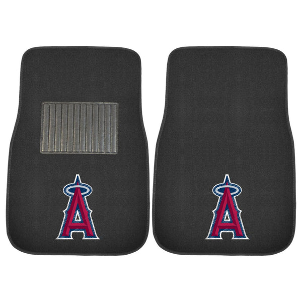 fanmats MLB - Los Angeles Angels 2-pc Embroidered Car Mat Set