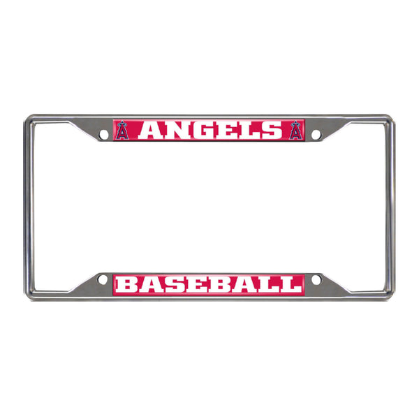 fanmats MLB - Los Angeles Angels Chrome License Plate Frame