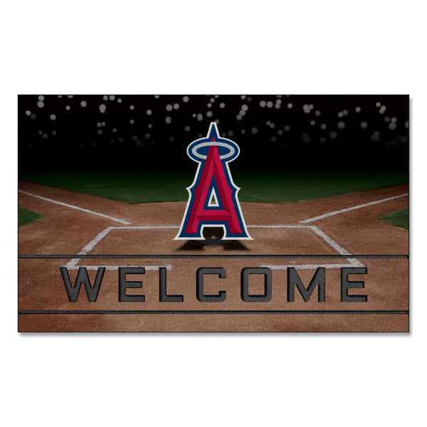 fanmats MLB - Los Angeles Angels Crumb Rubber Door Mat