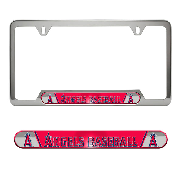 fanmats MLB - Los Angeles Angels Embossed License Plate Frame