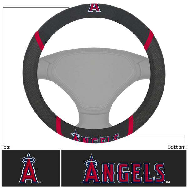 fanmats MLB - Los Angeles Angels Steering Wheel Cover