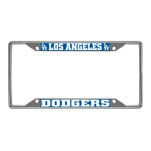 fanmats MLB - Los Angeles Dodgers Chrome License Plate Frame