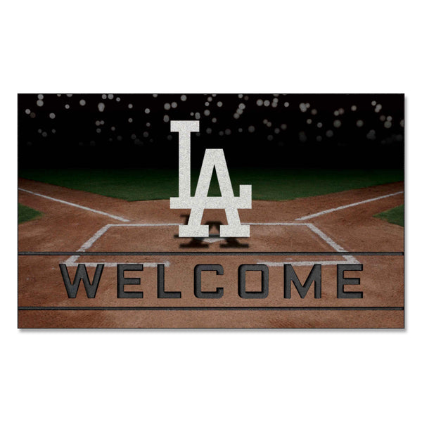 fanmats MLB - Los Angeles Dodgers Crumb Rubber Door Mat