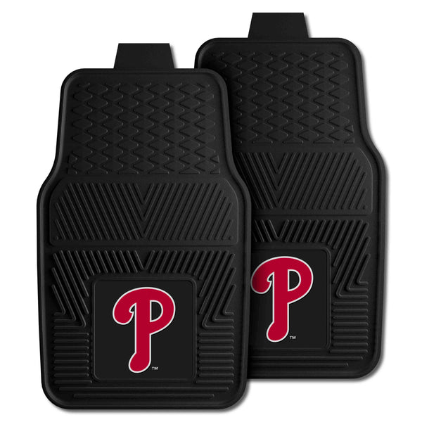 fanmats MLB - Philadelphia Phillies 2-pc Vinyl Car Mat Set