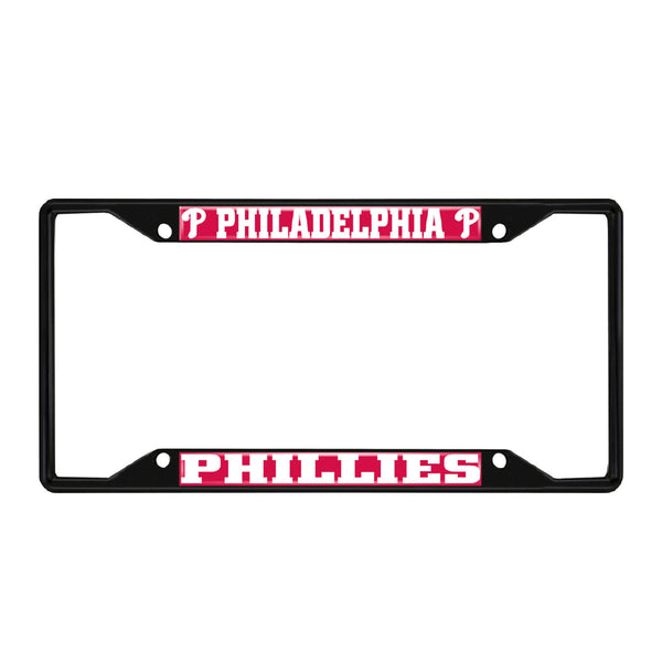 fanmats MLB - Philadelphia Phillies Black License Plate Frame