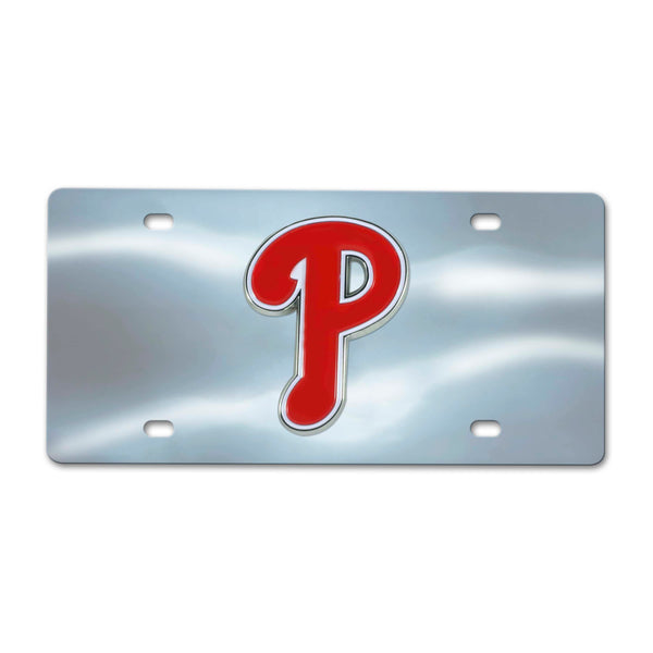 fanmats MLB - Philadelphia Phillies Chrome Diecast License Plate