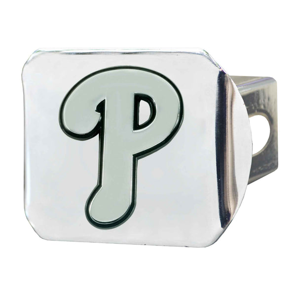fanmats MLB - Philadelphia Phillies Chrome on Chrome Hitch Cover