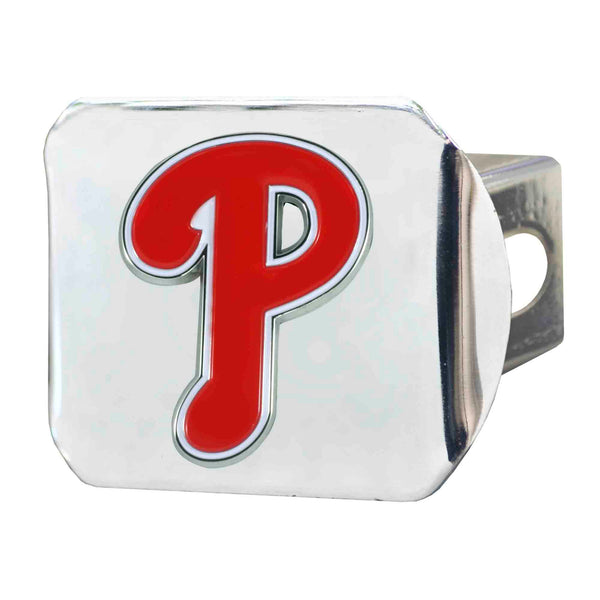 fanmats MLB - Philadelphia Phillies Color on Chrome Hitch Cover