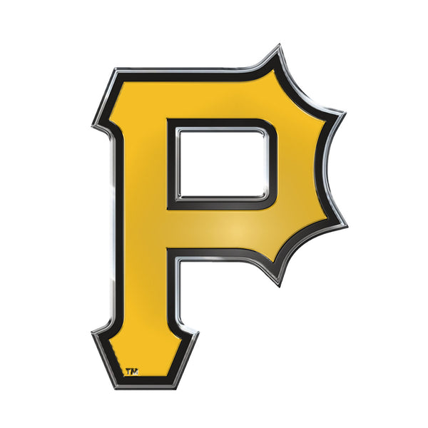 fanmats MLB - Pittsburgh Pirates Embossed Color Emblem