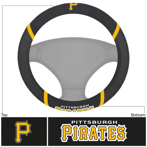 fanmats MLB - Pittsburgh Pirates Steering Wheel Cover