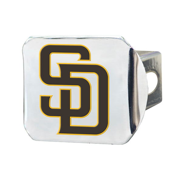 fanmats MLB - San Diego Padres Color on Chrome Hitch Cover