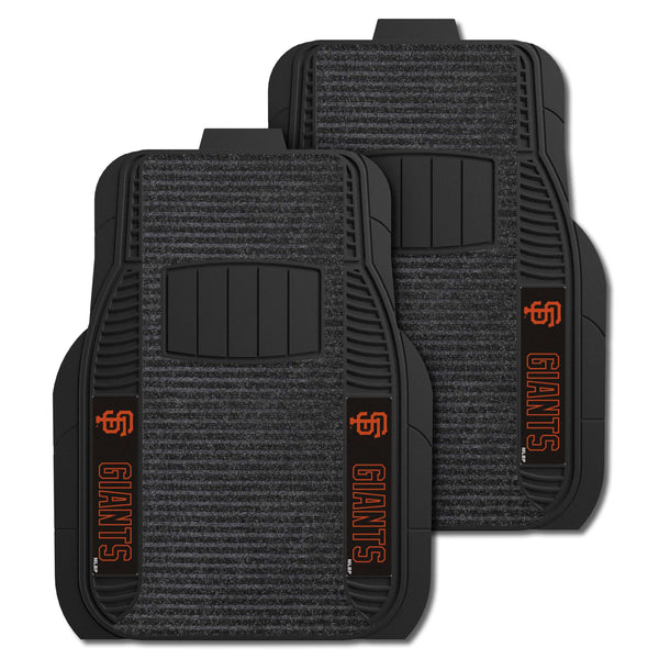 fanmats MLB - San Francisco Giants 2-pc Deluxe Car Mat Set