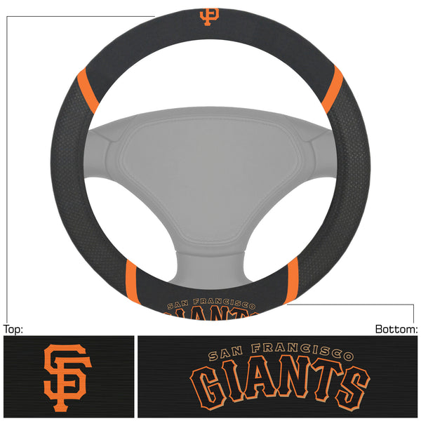 fanmats MLB - San Francisco Giants Steering Wheel Cover