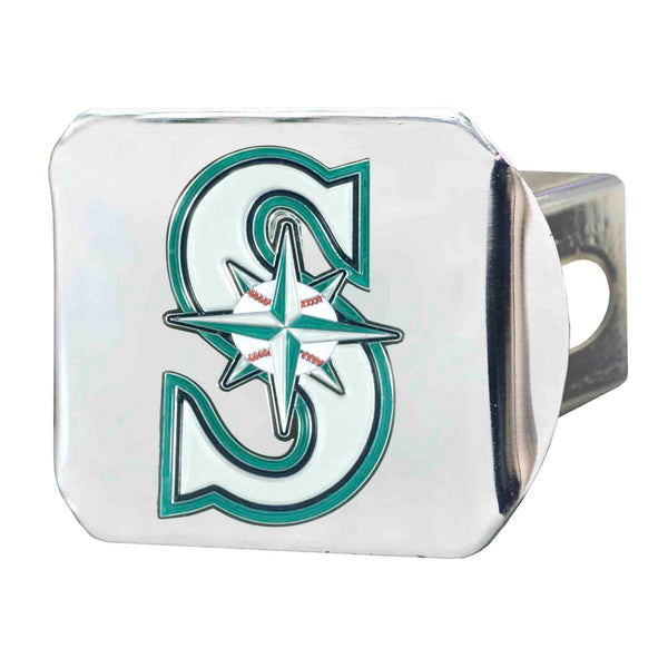 fanmats MLB - Seattle Mariners Color on Chrome Hitch Cover
