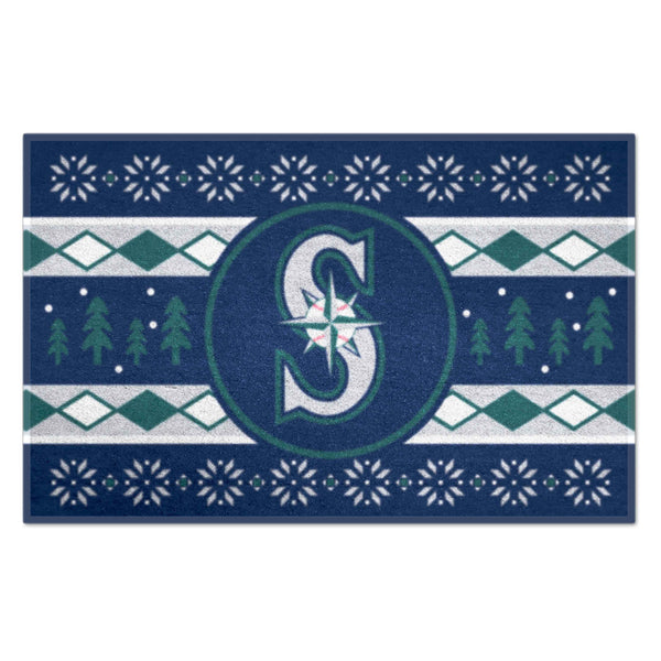 fanmats MLB - Seattle Mariners HOLIDAY SWEATER STARTER