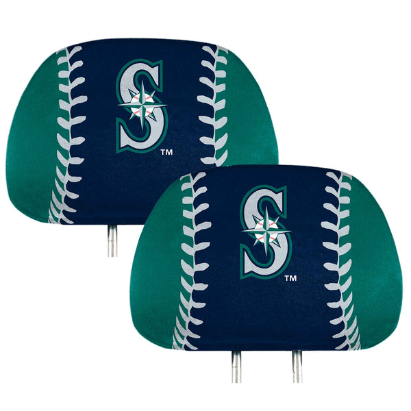 fanmats MLB - Seattle Mariners Printed Headrest Cover
