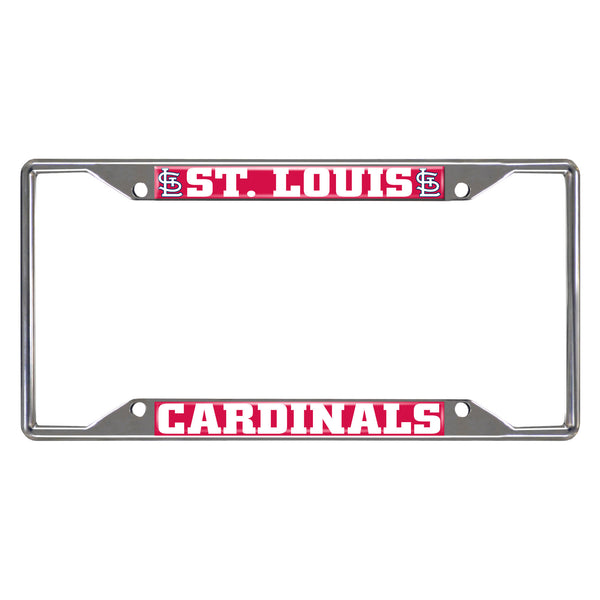 fanmats MLB - St. Louis Cardinals Chrome License Plate Frame