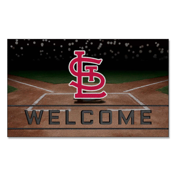 fanmats MLB - St. Louis Cardinals Crumb Rubber Door Mat