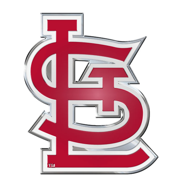 fanmats MLB - St. Louis Cardinals Embossed Color Emblem