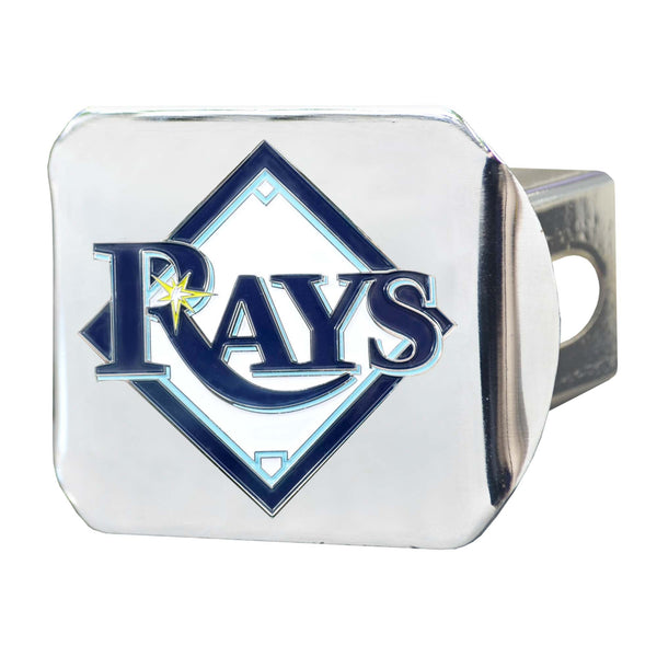 fanmats MLB - Tampa Bay Rays Color on Chrome Hitch Cover