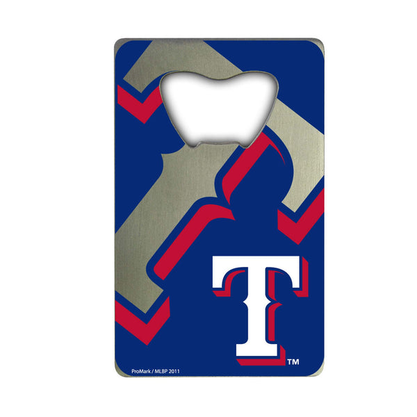 fanmats MLB - Texas Rangers Credit Card Bottle Opener