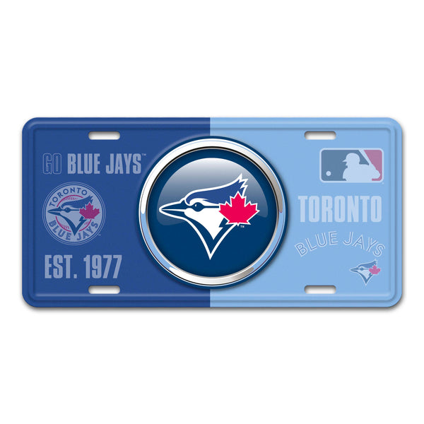 fanmats MLB - Toronto Blue Jays Embossed Metal License Plate