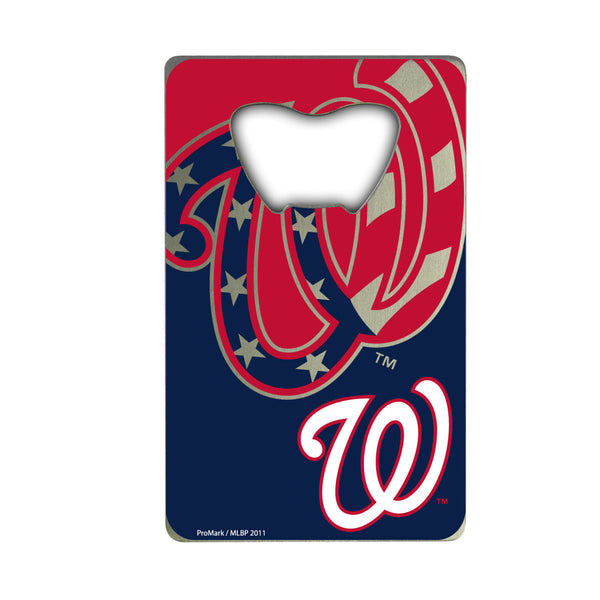 fanmats MLB - Washington Nationals Credit Card Bottle Opener