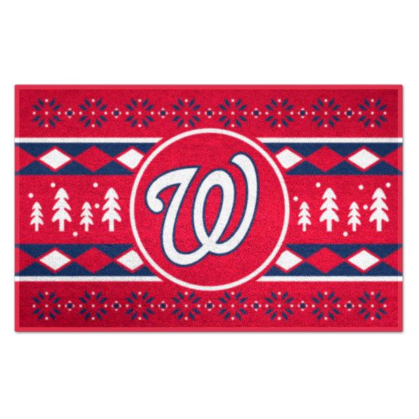 fanmats MLB - Washington Nationals HOLIDAY SWEATER STARTER