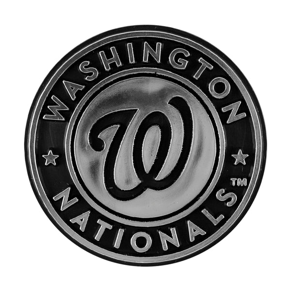 fanmats MLB - Washington Nationals Molded Chrome Emblem