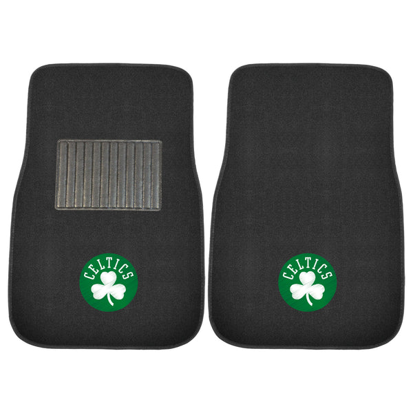 fanmats NBA - Boston Celtics 2-pc Embroidered Car Mat Set