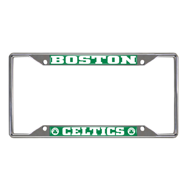 fanmats NBA - Boston Celtics Chrome License Plate Frame