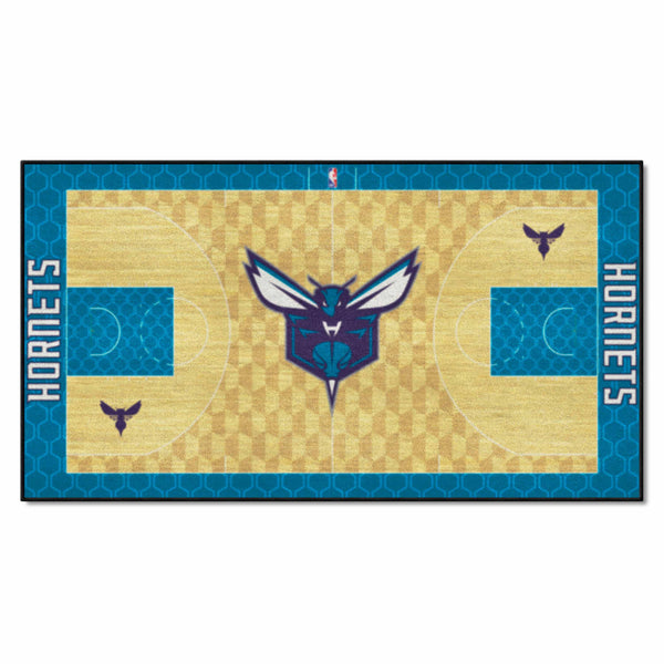 fanmats NBA - Charlotte Hornets NBA Court Large Runner