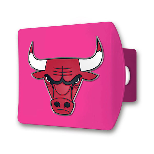 fanmats NBA - Chicago Bulls Color on Pink Hitch Cover