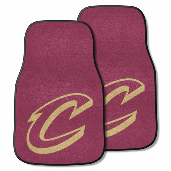 fanmats NBA - Cleveland Cavaliers 2-pc Carpet Car Mat Set