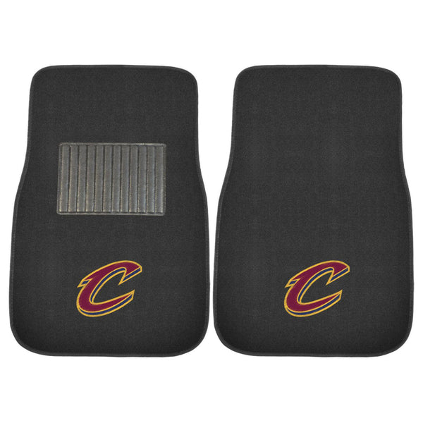 fanmats NBA - Cleveland Cavaliers 2-pc Embroidered Car Mat Set