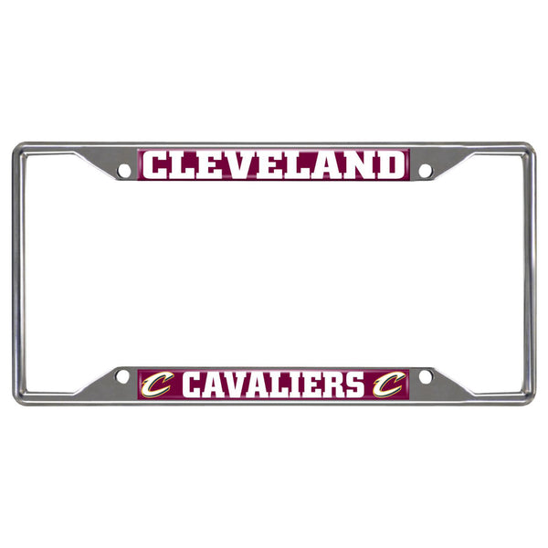 fanmats NBA - Cleveland Cavaliers Chrome License Plate Frame