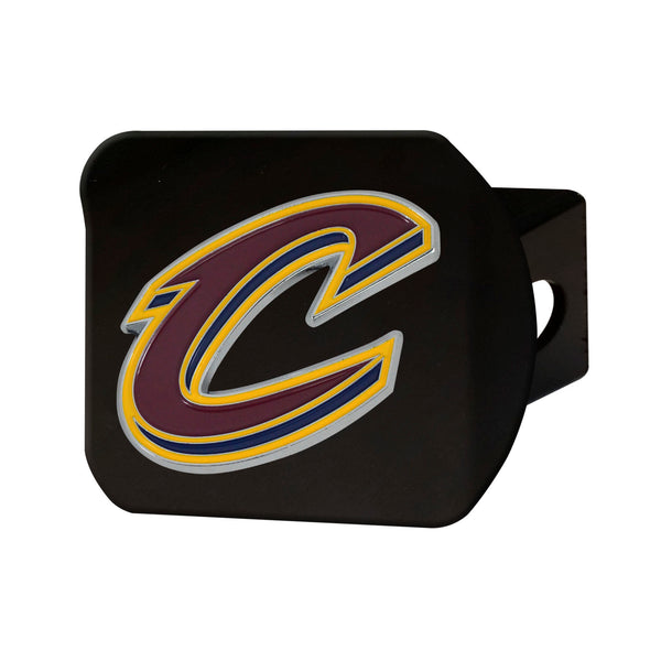 fanmats NBA - Cleveland Cavaliers Color on Black Hitch Cover
