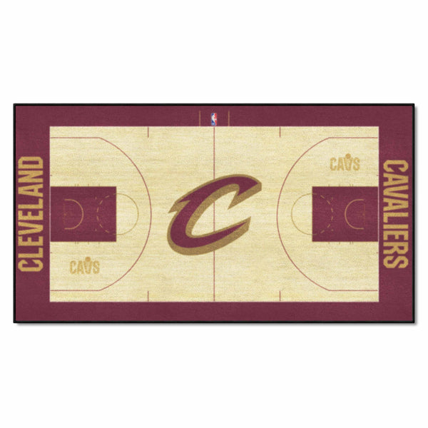 fanmats NBA - Cleveland Cavaliers NBA Court Large Runner