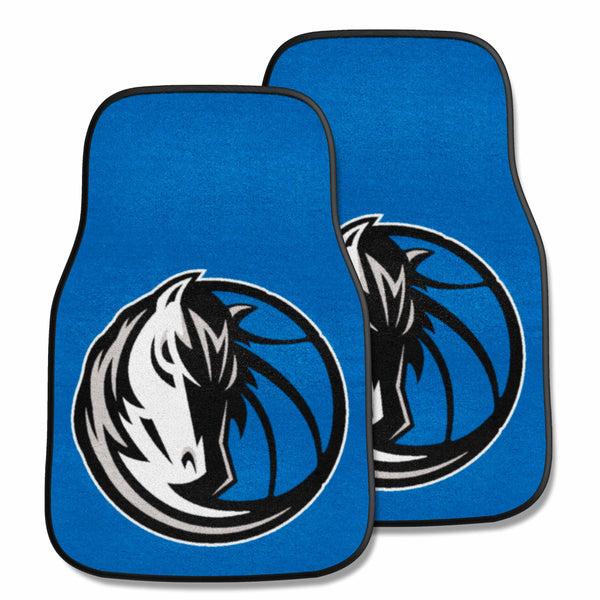 fanmats NBA - Dallas Mavericks 2-pc Carpet Car Mat Set