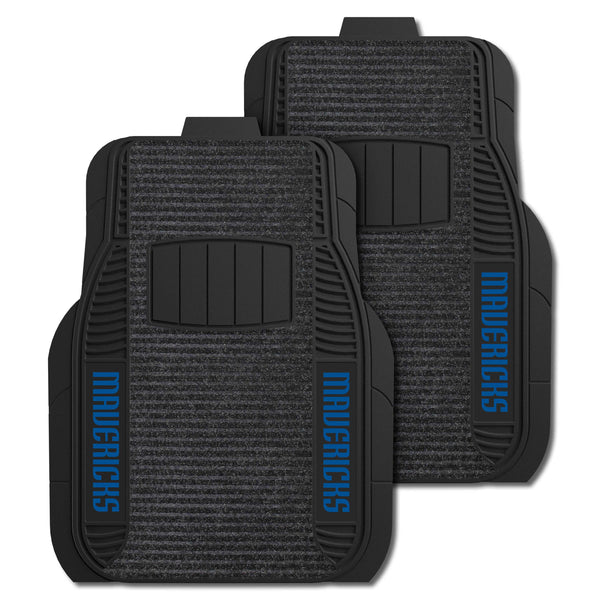 fanmats NBA - Dallas Mavericks 2-pc Deluxe Car Mat Set