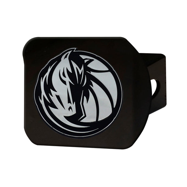 fanmats NBA - Dallas Mavericks Chrome on Black Hitch Cover