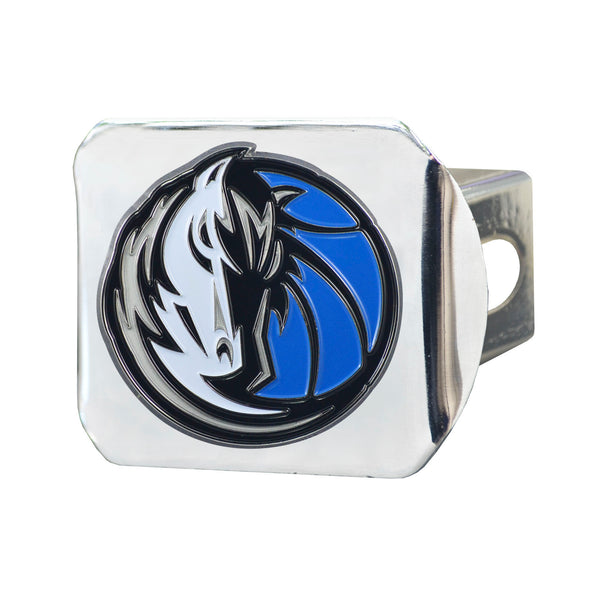fanmats NBA - Dallas Mavericks Color on Chrome Hitch Cover