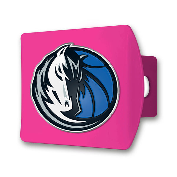fanmats NBA - Dallas Mavericks Color on Pink Hitch Cover