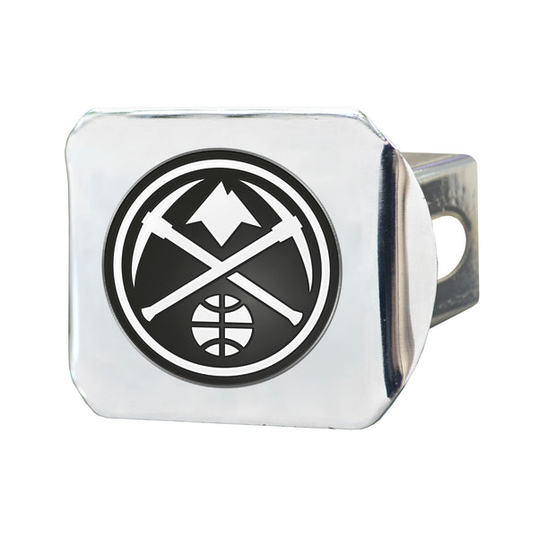 fanmats NBA - Denver Nuggets Chrome on Chrome Hitch Cover